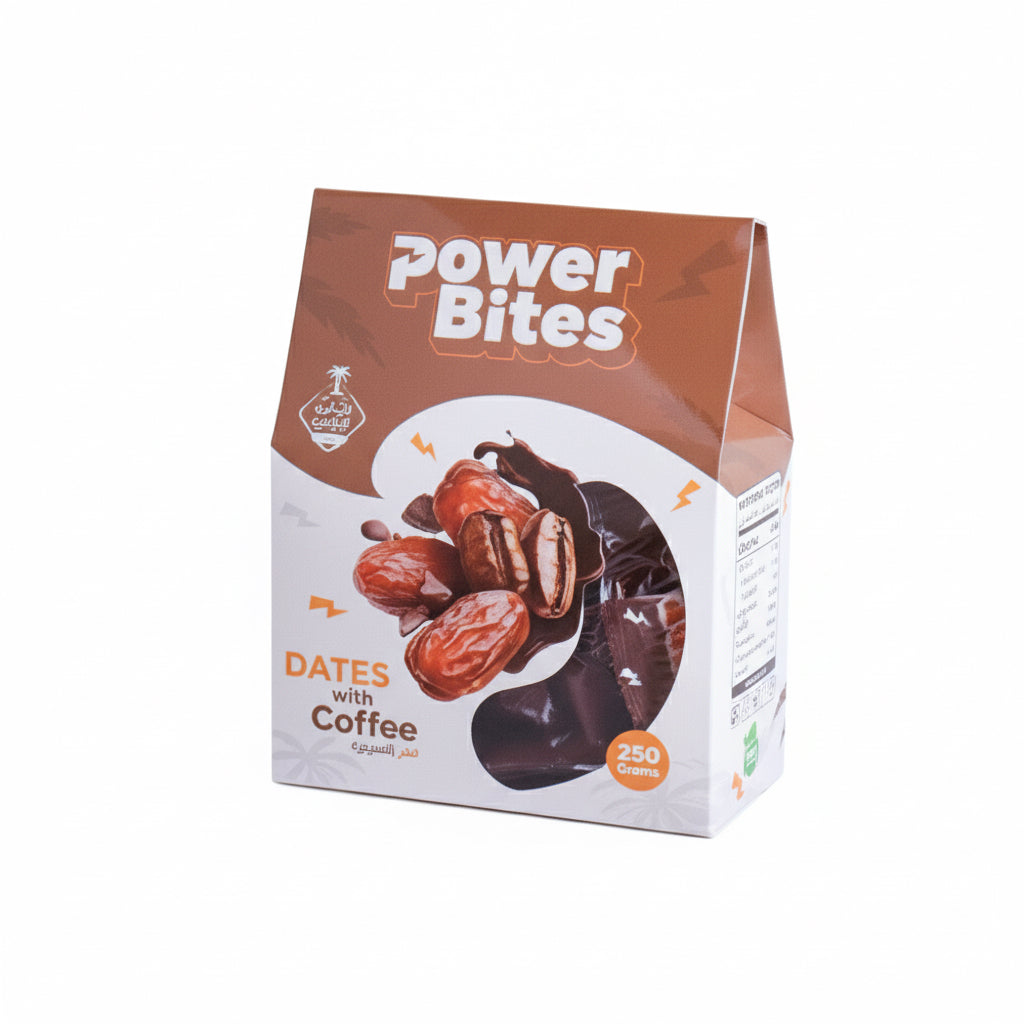 تمر شكولاتة بالقهوة