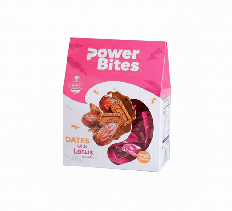 تمر شوكولاتة باللوتس